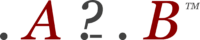 Point A ? Point B Colored Logo Point A ? Point B Colored Logo
